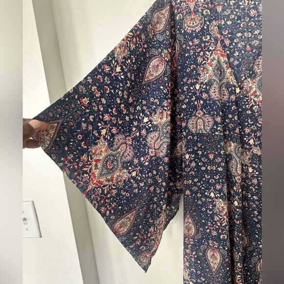 Raga POSEIDON MAXI WRAP DRESS IN NAVY S - Picture 3 of 8